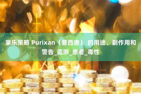 掌乐策略 Purixan（普西唐） 的用途、副作用和警告_监测_患者_毒性